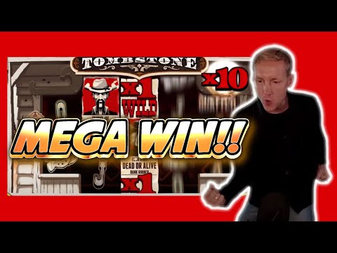 MEGA WIN! TOMBSTONE BIG WIN –  Online Slots from Casinodaddy LIVE STREAM