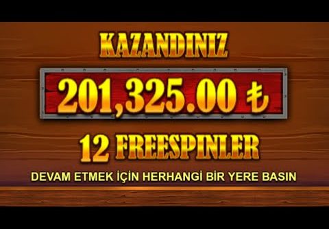 😀 TEK ATISDA JACKPOT 😀 #SLOT# | BUFFALO KING | KAZANC MEGA WIN NICE BIG WIN