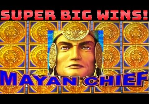 **SUPER BIG WINS!** 300+ FREE SPINS! Mayan Chief Konami Slot Machine Bonus