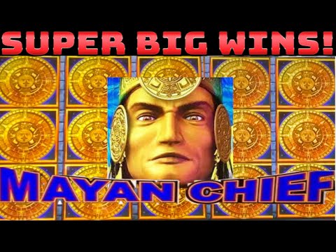 **SUPER BIG WINS!** 300+ FREE SPINS! Mayan Chief Konami Slot Machine Bonus