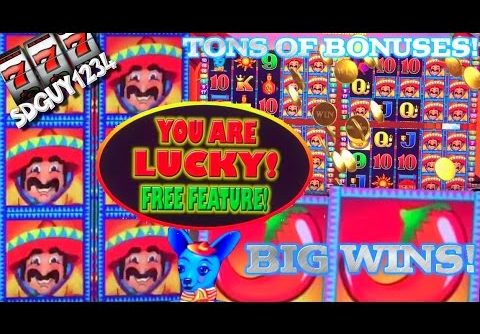 🌶 BIG WINS!!! Bonuses on More Chili Slot Machine – SPICY AF 🌶