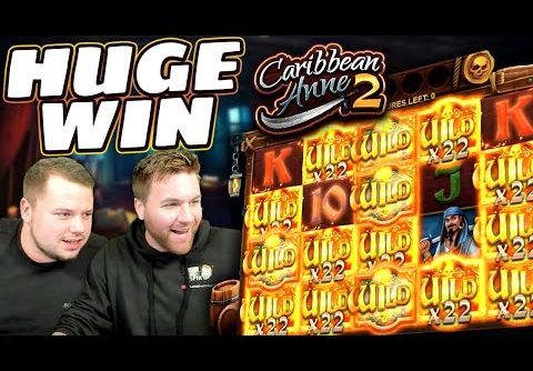 HUGE WIN on Carribean Anne 2! (New Slot)