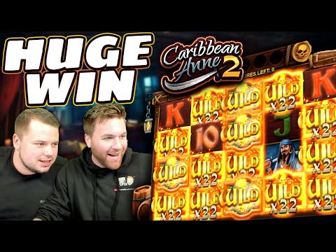 HUGE WIN on Carribean Anne 2! (New Slot)