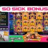 So Sick Bonus!! Super Mega Win From The Dog House Slot!!