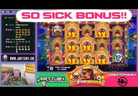 So Sick Bonus!! Super Mega Win From The Dog House Slot!!