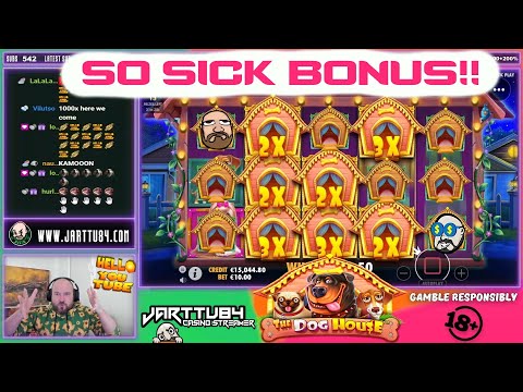 So Sick Bonus!! Super Mega Win From The Dog House Slot!!