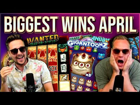 Top 10 BIGGEST Slot & Casino Wins of April!