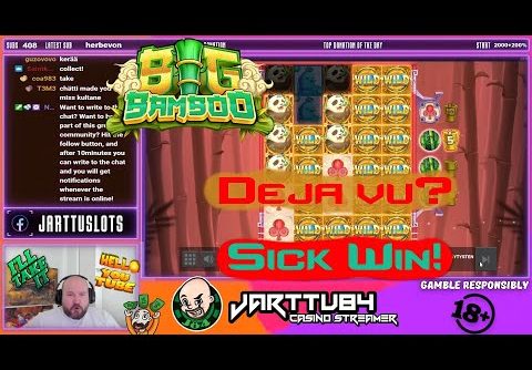 Sick Win!! Mega Big Win From Big Bamboo Slot!!