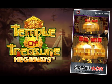 Online Slots Temple of Treasure Bonus Buy BIG WIN #shorts