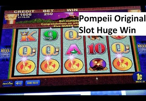 Huge Win!!! $2.50 Bet On Pompeii Original Slot