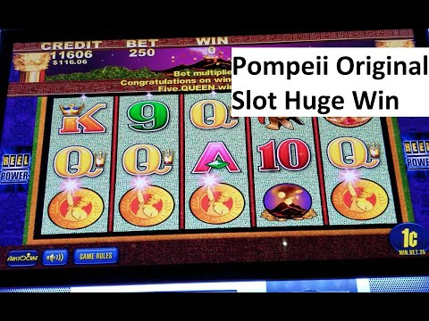 Huge Win!!! $2.50 Bet On Pompeii Original Slot