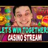 SLOTS LIVE 🔴 CASINO STREAM: BIG WINS and BONUS BUYS with mrBigSpin!