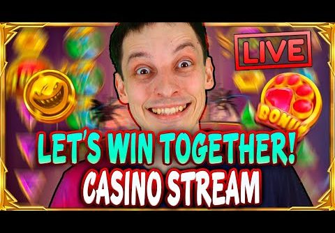 SLOTS LIVE 🔴 CASINO STREAM: BIG WINS and BONUS BUYS with mrBigSpin!