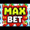 FRUIT PARTY 🍓 SLOT MAX BET MAX MUTIPLIERS 😱 BEST PAYING SYMBOL OMG‼️ *** SUPER BIG WIN ***