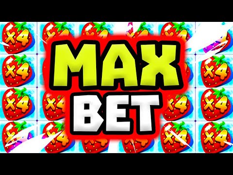 FRUIT PARTY 🍓 SLOT MAX BET MAX MUTIPLIERS 😱 BEST PAYING SYMBOL OMG‼️ *** SUPER BIG WIN ***