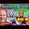 NEW SIBERIAN STORM! Siberian Storm 2 Slot – BIG WIN SESSION!