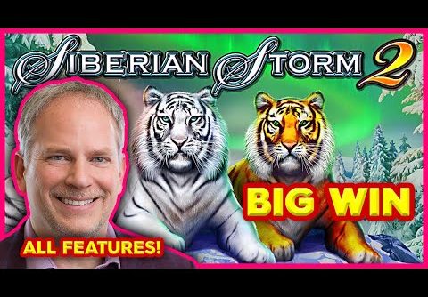 NEW SIBERIAN STORM! Siberian Storm 2 Slot – BIG WIN SESSION!