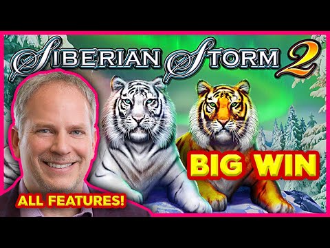 NEW SIBERIAN STORM! Siberian Storm 2 Slot – BIG WIN SESSION!