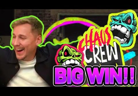 BIG WIN!! CHAOS CREW BIG WIN – €2 bet BONUS BUY on Casino slot from CasinoDaddys stream