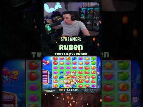 RUBEN HUGE WIN. MEGA BOOM FRUIT PARTY 2 slot #Shorts