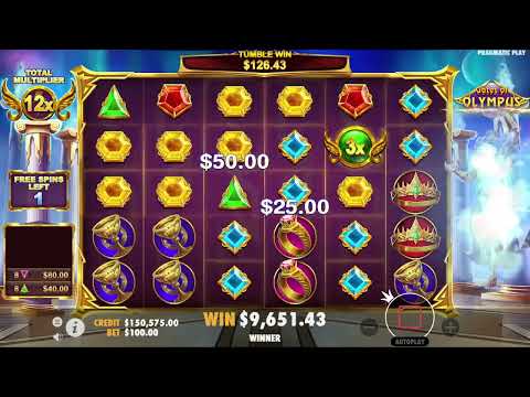 GATES OF OLYMPUS! 🔱HIT CROWNS WITH BIG MULTIPLIER HUGE WIN SLOT ONLINE