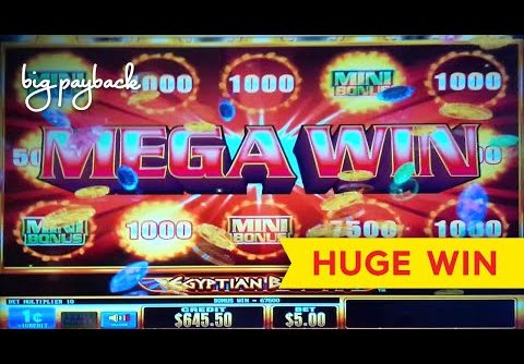 BETTER THAN JACKPOT! Legend City Egyptian Beauty Slot – HUGE WIN, ALL FEATURES!