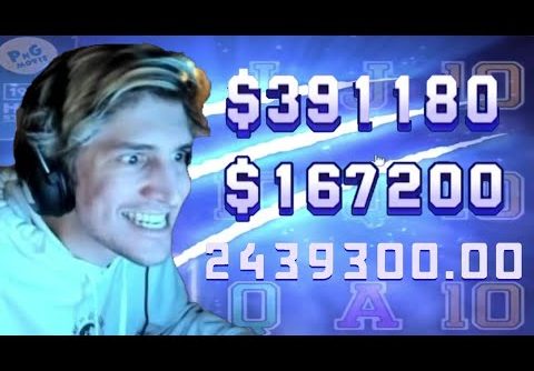 xQc’s BIGGEST BONUS WINS in SLOTS V4