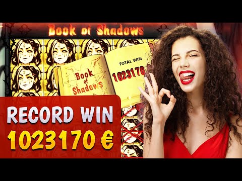 BOOK OF SHADOWS 📖 1’023’170€ 🔥 RECORD WIN