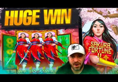 SAKURA FORTUNE 2 SUPER BONUS! RECORD WIN!