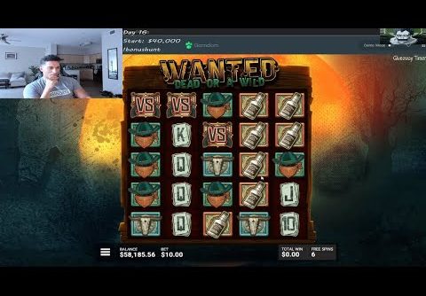 Big Win Wanted Hacksaw Slot Big Win!! |btcs