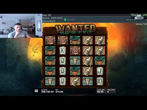 Big Win Wanted Hacksaw Slot Big Win!! |btcs