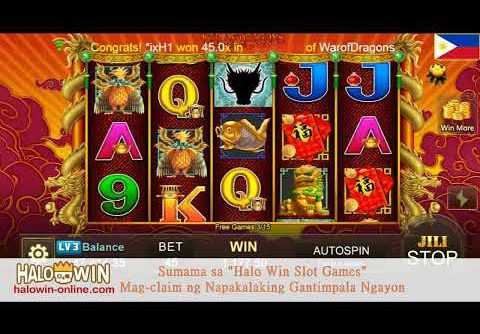 Free Bonus War of Dragons Slot Machine Big Win 16.4X〡Halo Win Slot Games