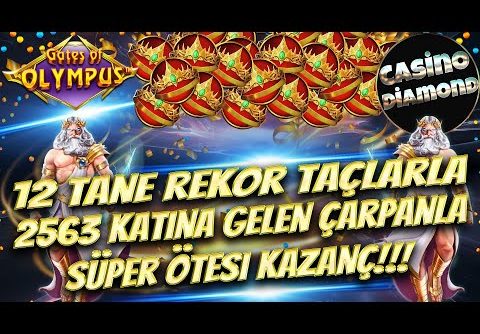 Gates of Olympus | 12 TANE TAÇLAR 71 ÇARPAN SÜPER KAZANÇ |BIG WIN #gatesofolympusrekor #maxwin #slot