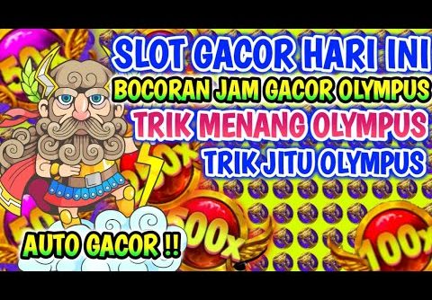 SLOT GACOR HARI INI ‼️ INFO JAM GACOR OLYMPUS|| TRIK JITU OLYMPUS MODAL RECEH ‼️