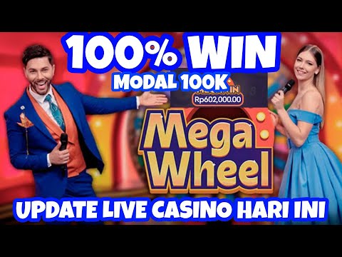 ✅100% WIN✅UPDATE LIVE CASINO HARI INI✅MEGA WHEEL STRATEGY✅MEGA WHEEL MODAL 50K✅LIVE CASINO INDONESIA