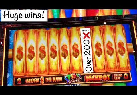 A Huge win on a nemesis slot! Spin it Grand and Wonder 4 Jackpots