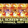 EPIC Comeback, Mega Big Win! FULL SCREEN WILDS in Imperial Wealth Triple Sparkle Slot!