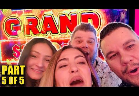 On LAST SPIN We Won BIGGEST GRAND JACKPOT on Buffalo Link on YouTube!!!