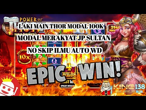 INFO SLOT GACOR HARI INI ▪︎ POLA GACOR POWER OF THOR MEGAWAYS ▪︎ TRIK BUY SPIN POWER OF THOR