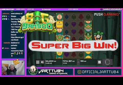 Bamboo Feature!! Super Big Win From Big Bamboo Slot!!