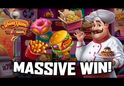 YUM YUM POWERWAYS MASSIVE WIN – Community Slots Biggest Wins #30