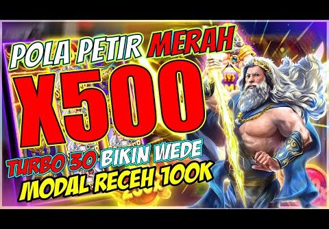 POLA PETIR MERAH ZEUS X500 X250 🎰INFO SLOT GACOR HARI INI 🔑 POLA SLOT GACOR GATES OF OLYMPUS TERBARU