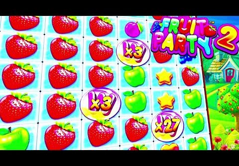 Fruit Party 2 Slot 5000X Max Win – [Top Replays]