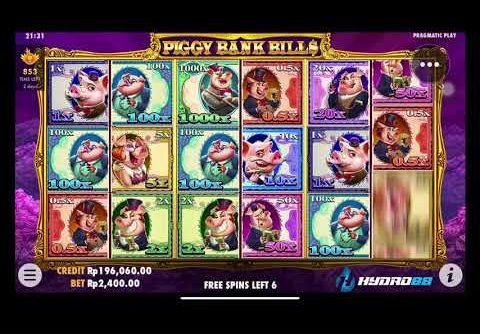 ☑️ SENSATIONAL + MEGA WIN ☑️SLOT PALING GACOR DI PIGGY BANK BILLS HYDRO88