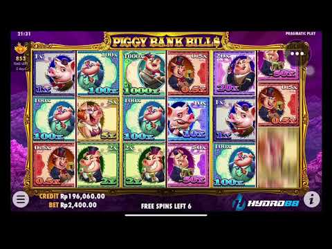 ☑️ SENSATIONAL + MEGA WIN ☑️SLOT PALING GACOR DI PIGGY BANK BILLS HYDRO88