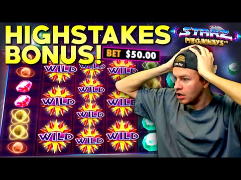 HUGE BONUS LANDS ON HIGH BETS! Starz Megaways Big Win