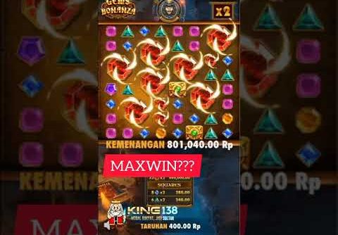 Gems bonanza big win simbol termahal | slot gacor hari ini #shorts