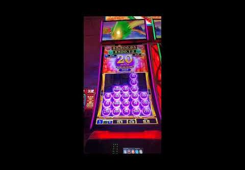 casino fantastic dragon slot machine with a mega win.
