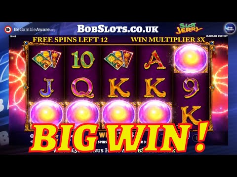 *MASSIVE WIN* THAT’S HOW THIS SLOT CAN PAY! MADAME DESTINY BIG WIN