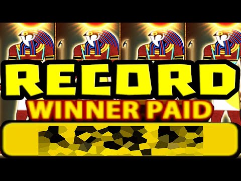 MY NEW RECORD BIG WIN 🏆 EYE OF HORUS MEGAWAYS 🔥 SLOT UNBELIEVABLE PROFIT MUST SEE‼️😱
